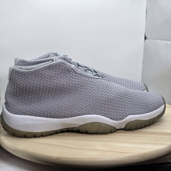 Nike Air Jordan Future Mens Size 12 Wolf Gray White Basketball Shoes Sneakers - Picture 3 of 9